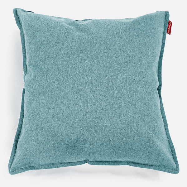 Cuscino Gigante 70 x 70cm - Tessuto in Lana Interalli Acqua 01