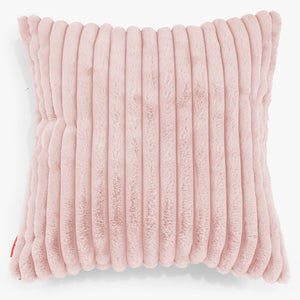 Fodera per Cuscino Gigante 70 x 70cm - Velluto Felpato Ultra Morbido Rosa Antico
