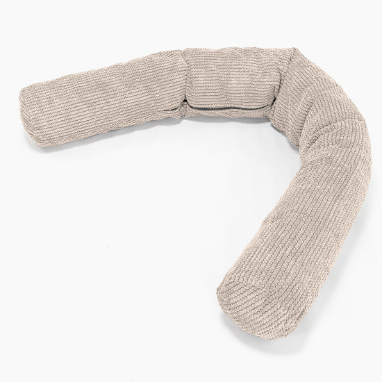 Cuscino Gigante Del Collo XL - Pompon Panna 01