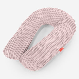 Cuscino Hug - Velluto a Coste Rosa Cipria
