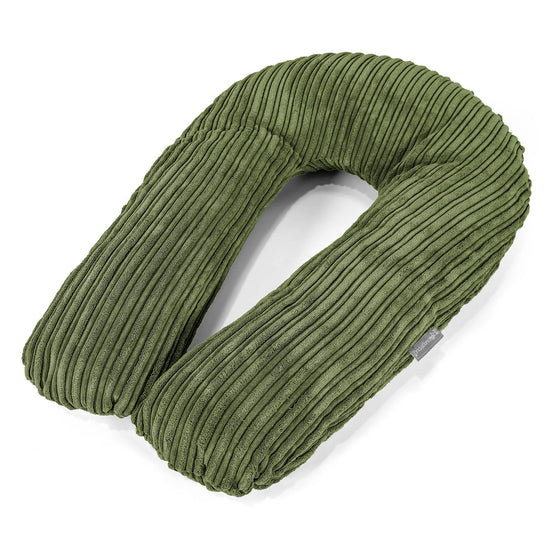 Cuscino Hug - Velluto a Coste Verde Foresta 01