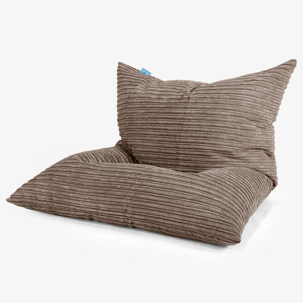Cuscino Pouf Sacco Junior 2-14 anni - Velluto a Coste Moca 01
