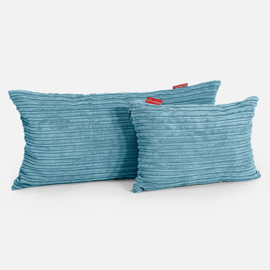 Cuscino Rettangolare 35 x 50cm - Corda Classica Egeo Blu 03