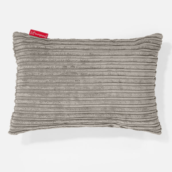 Cuscino Rettangolare 35 x 50cm - Velluto a Coste Visone 01