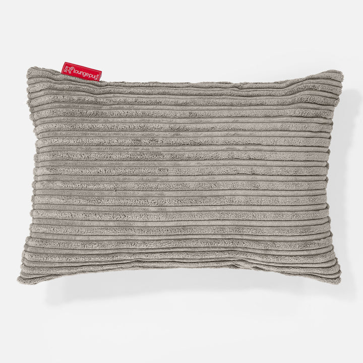 Cuscino Rettangolare 35 x 50cm - Velluto a Coste Visone 01