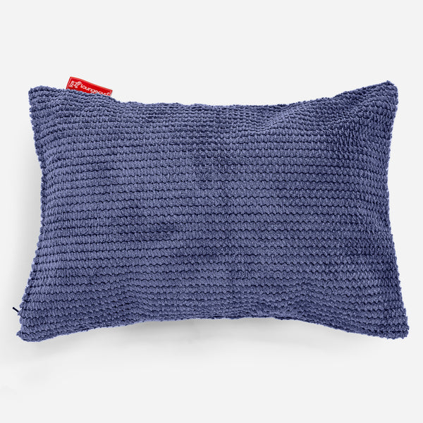 Cuscino Rettangolare 35 x 50cm - Pompon Viola 01