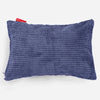 Cuscino Rettangolare 35 x 50cm - Pompon Viola 01