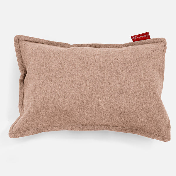 Cuscino Rettangolare 35 x 50cm - Tessuto in Lana Interalli Sabbi 01