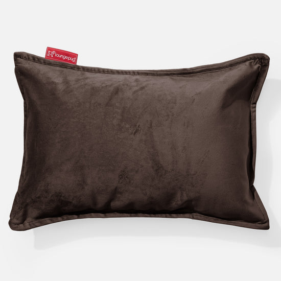 Cuscino Rettangolare 35 x 50cm - Velluto Espresso 01