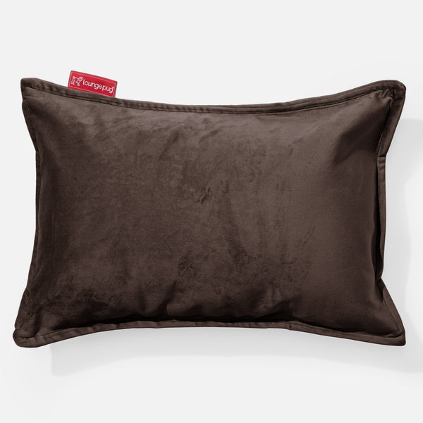 Cuscino Rettangolare 35 x 50cm - Velluto Espresso 01