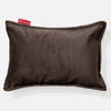 Cuscino Rettangolare 35 x 50cm - Velluto Espresso 01