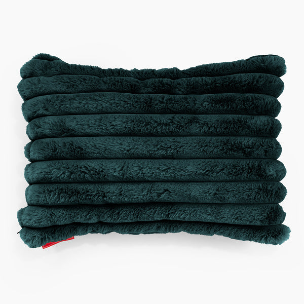 Fodera per Cuscino Rettangolare 35 x 50cm - Velluto Felpato Ultra Morbido Tiglio 01