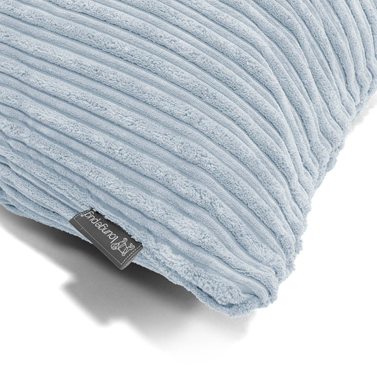 Cuscino Rotondo 50cm - Velluto a Coste Bebè Blu 02
