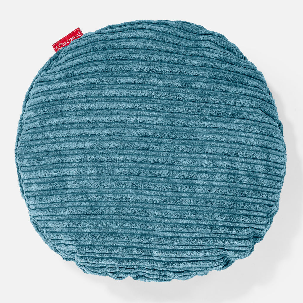 Cuscino Rotondo 50cm - Corda Classica Egeo Blu 01
