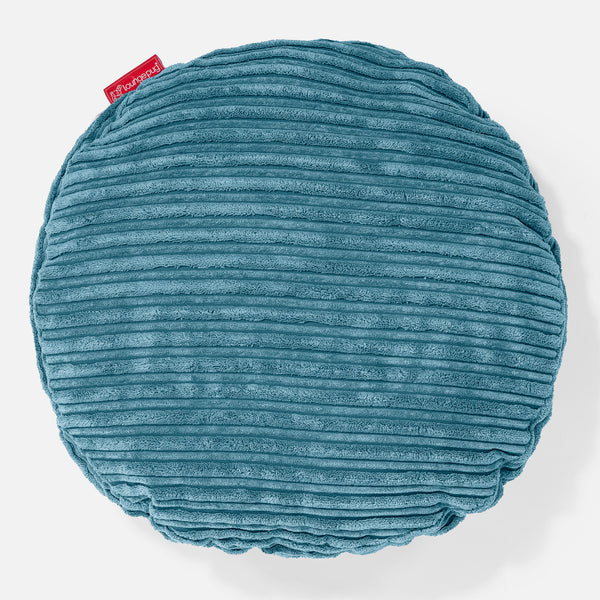 Cuscino Rotondo 50cm - Corda Classica Egeo Blu 01