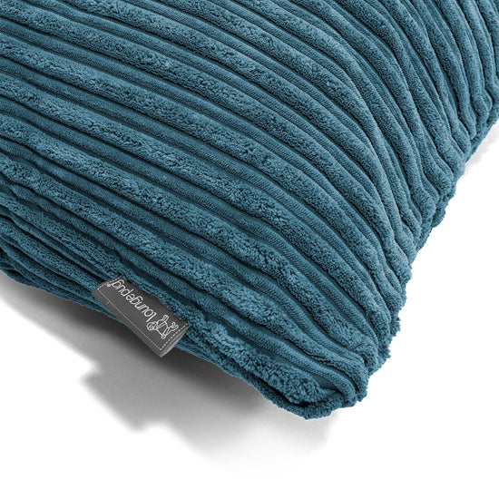 Cuscino Rotondo 50cm - Velluto a Coste Navy 02