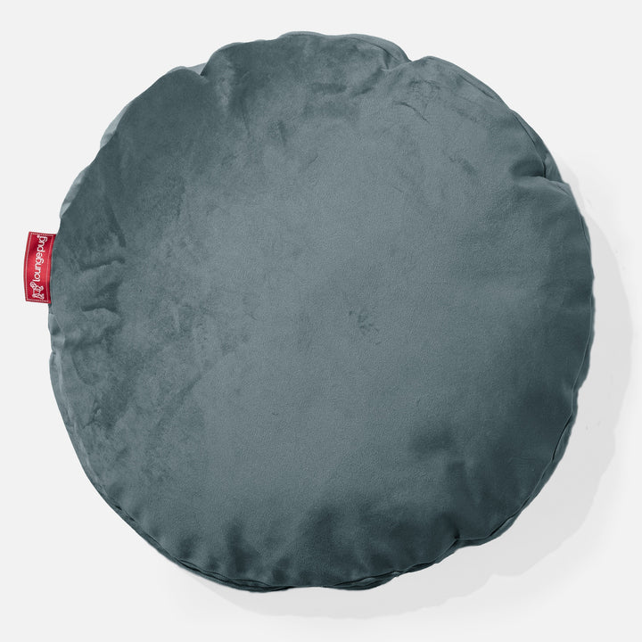 Cuscino Rotondo 50cm - Velluto Alzavola 01