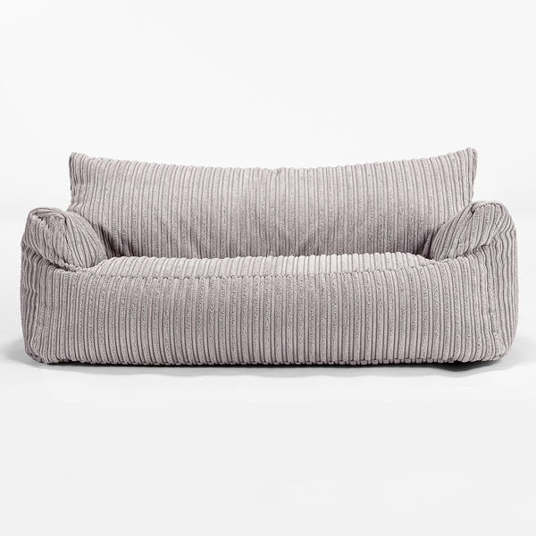 Divano a Sacco Josephine per Bambini 1-5 anni - Corda Classica Alluminio Argento 01