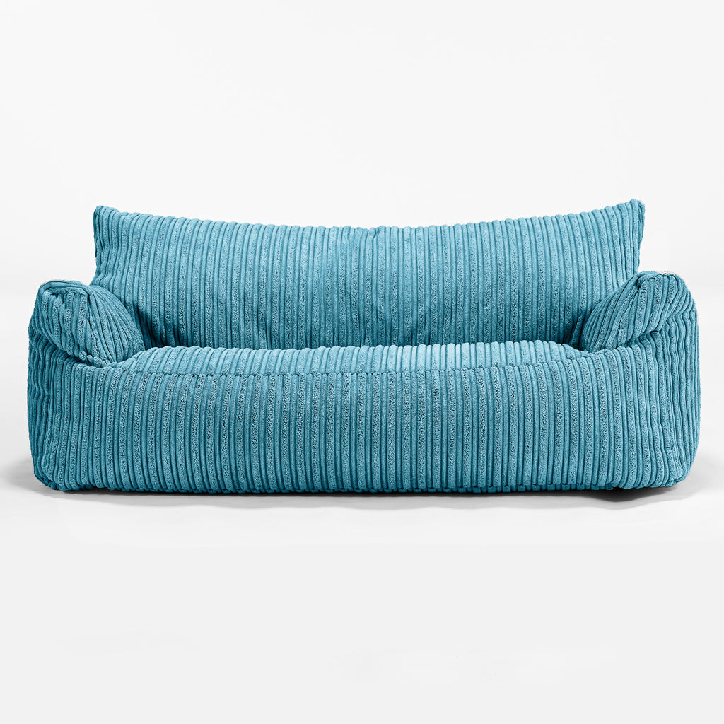 Divano a Sacco Josephine per Bambini 1-5 anni - Corda Classica Egeo Blu 01