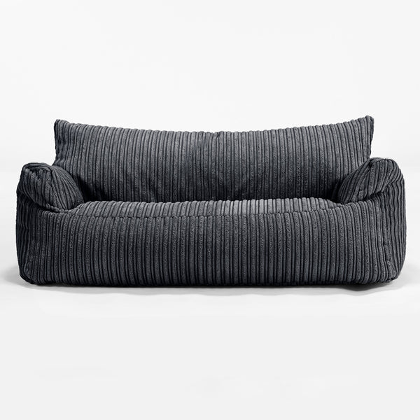 Divano a Sacco Josephine per Bambini 1-5 anni - Corda Classica Nero 01