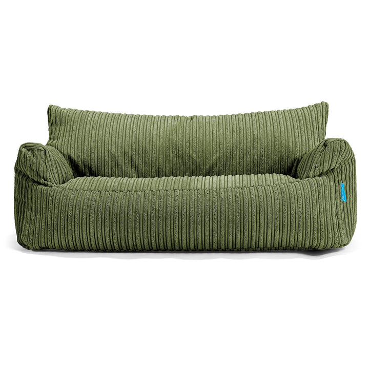Lounge Pug, Poggiapiedi Grande, Velluto a Coste - Verde Foresta– Big Lounge Pug, Poggiapiedi Grande, Velluto a Coste - Verde Foresta– Big