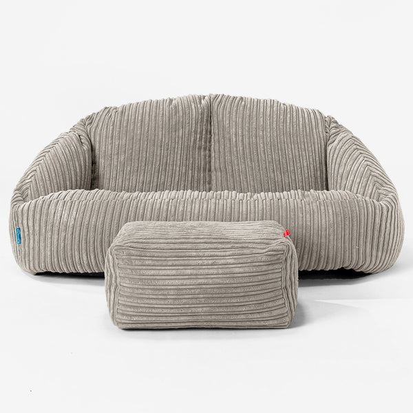 Divano a Sacco per Bambini Bubble - Corda Classica Visone 01