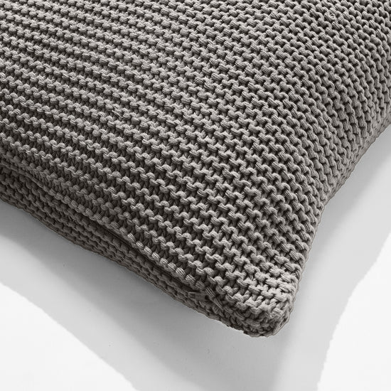 Cuscino 47 x 47cm - Puro Cotone Ellos Grigio 02