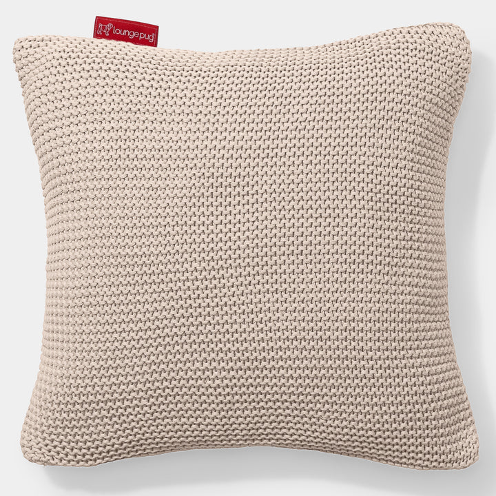 Cuscino 47 x 47cm - Puro Cotone Ellos Panna 01