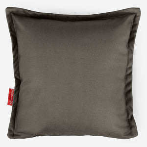 Fodera per Cuscino 47 x 47cm - Pelle Vegana Grigio