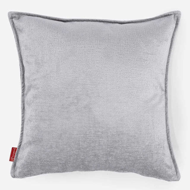 Fodera per Cuscino Gigante 70 x 70cm - Ciniglia Grigio 01