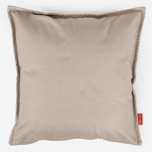 Fodera per Cuscino Gigante 70 x 70cm - Pelle Vegana Avorio