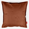 Fodera per Cuscino Gigante 70 x 70cm - Pelle Vegana Castagno 01