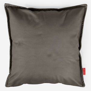 Fodera per Cuscino Gigante 70 x 70cm - Pelle Vegana Grigio