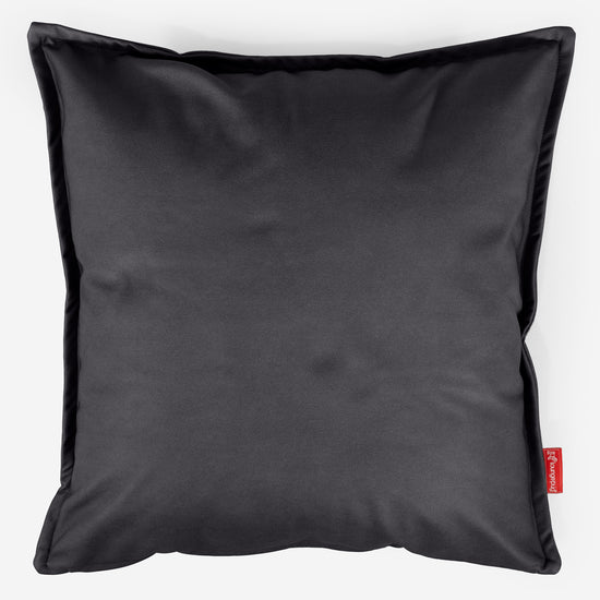 Fodera per Cuscino Gigante 70 x 70cm - Pelle Vegana Nero 01