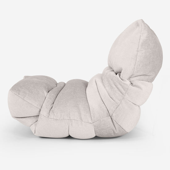 Lettino Pouf Sacco Eva - Ciniglia Panna 02
