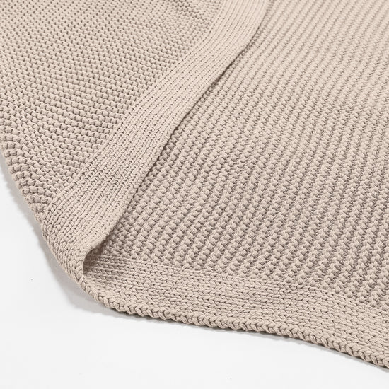 Coperta / Plaid - Puro Cotone Ellos Panna 02