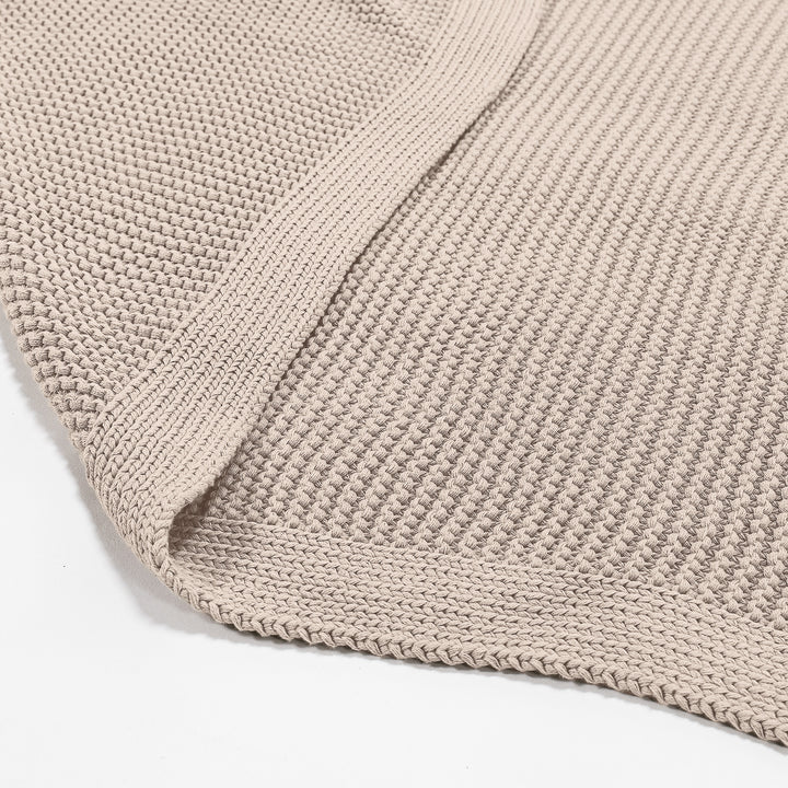 Coperta / Plaid - Puro Cotone Ellos Panna 02