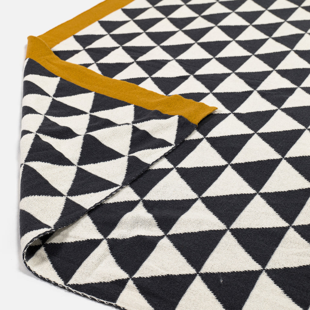 Coperta / Plaid - Puro Cotone Geo 02