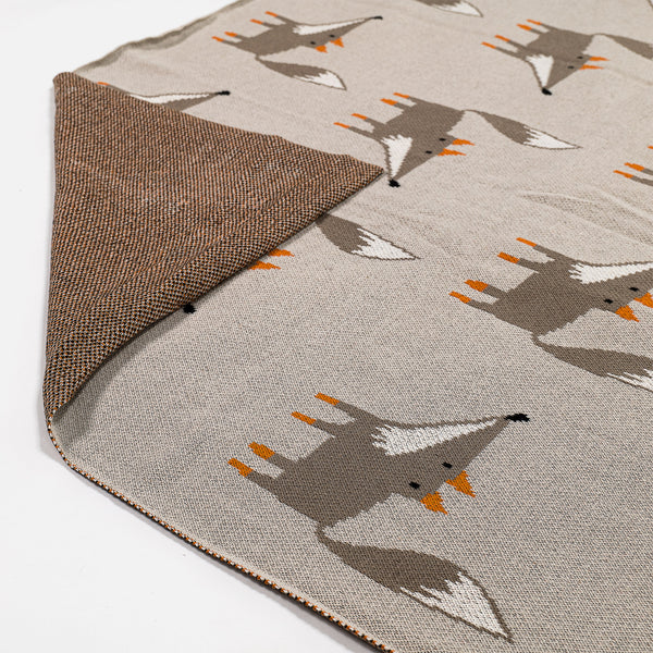 Coperta / Plaid - Puro Cotone Volpe 03