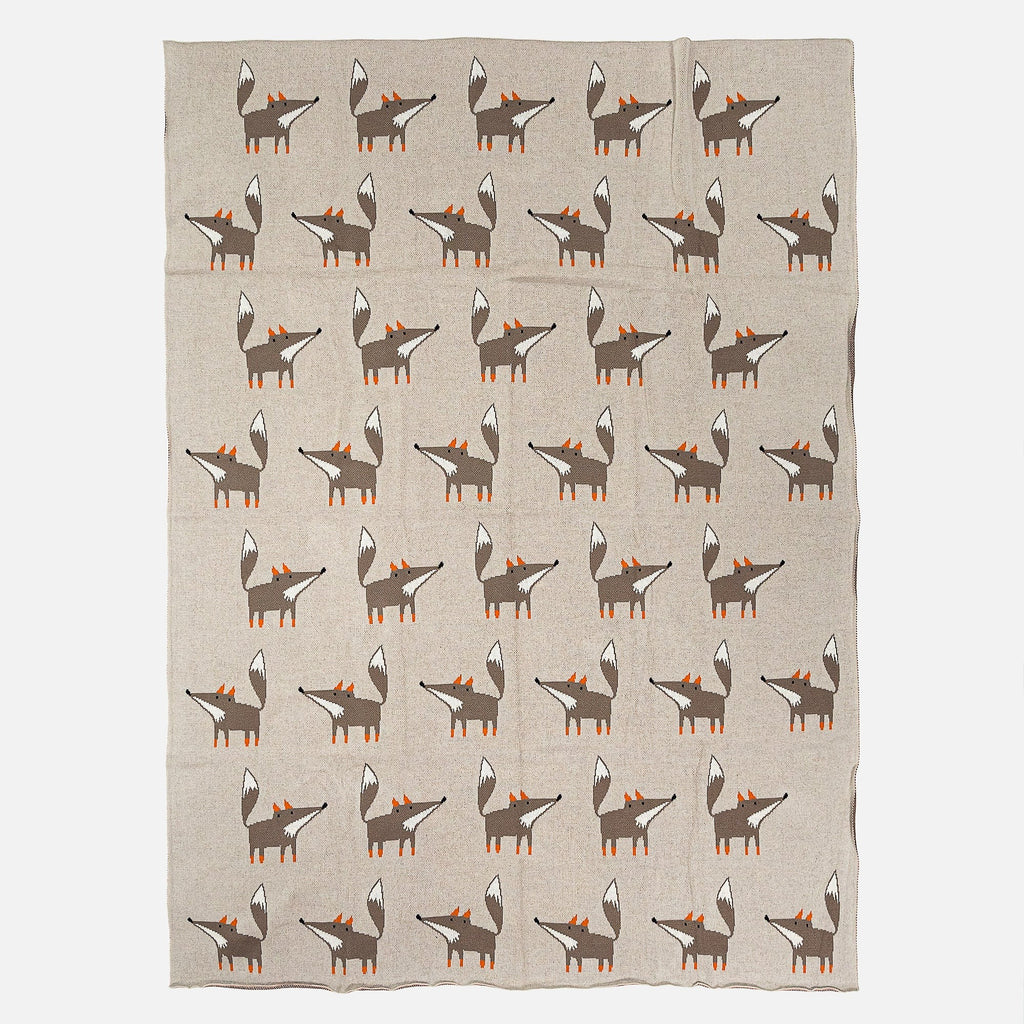 Coperta / Plaid - Puro Cotone Volpe 03