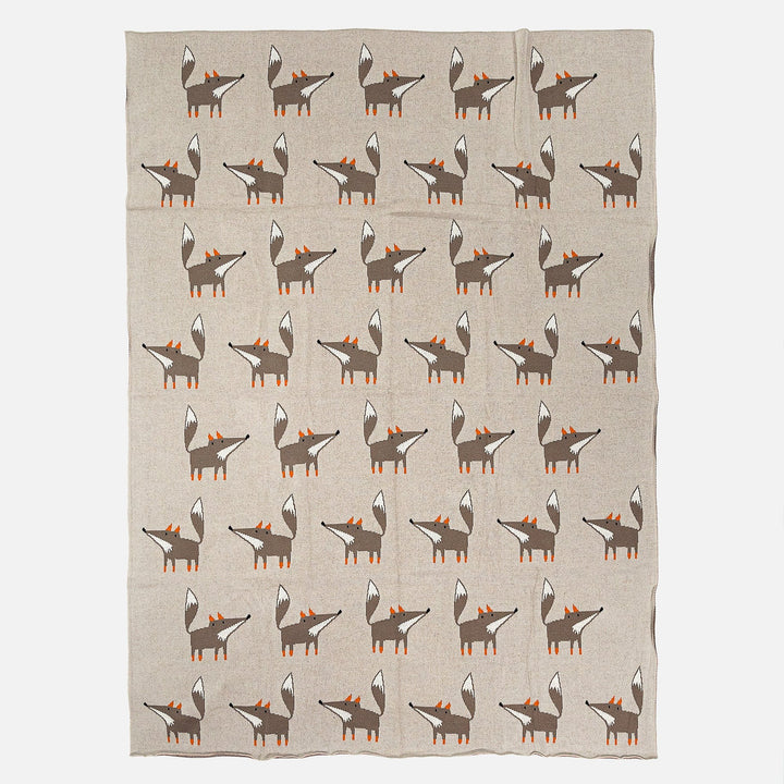 Coperta / Plaid - Puro Cotone Volpe 03