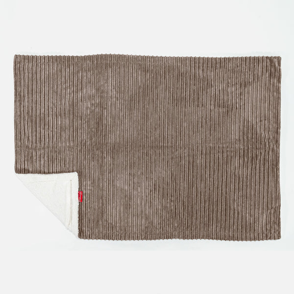 Plaid / Coperta Sherpa - Corda Classica Moca 01
