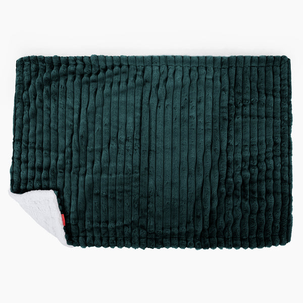 Plaid / Coperta Sherpa - Velluto Felpato Ultra Morbido Tiglio Fabric Close-up Image