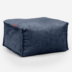 Poggiapiedi Piccolo - Ciniglia Navy