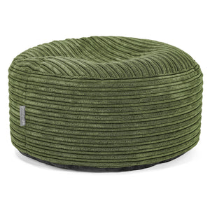 Lounge Pug Louis Pouf Divano 2 posti Velluto a Coste Verde Foresta- Big