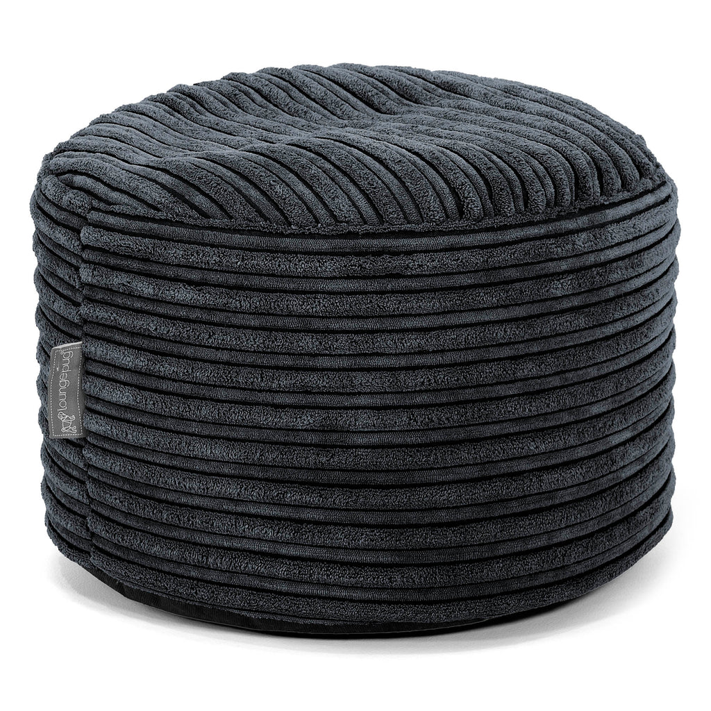 Lounge Pug Sedia Pouf Sacco Natalia Sacco Bouclé Avorio– Big Bertha