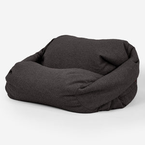 Poltrona Pouf Sacco Sabine - Bouclé Grafite