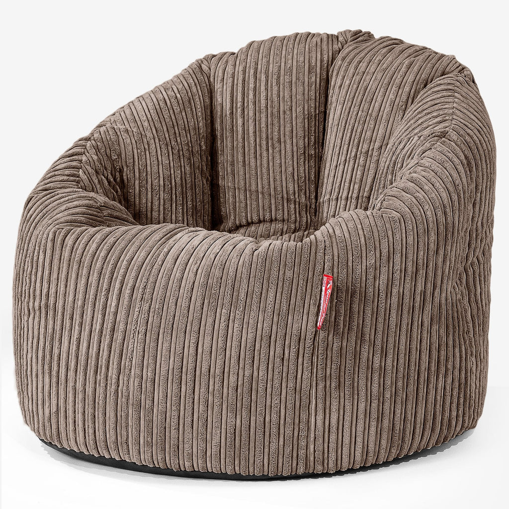 Poltrona Sacco 'Abbraccio', Pouf - Corda Classica Moca 01