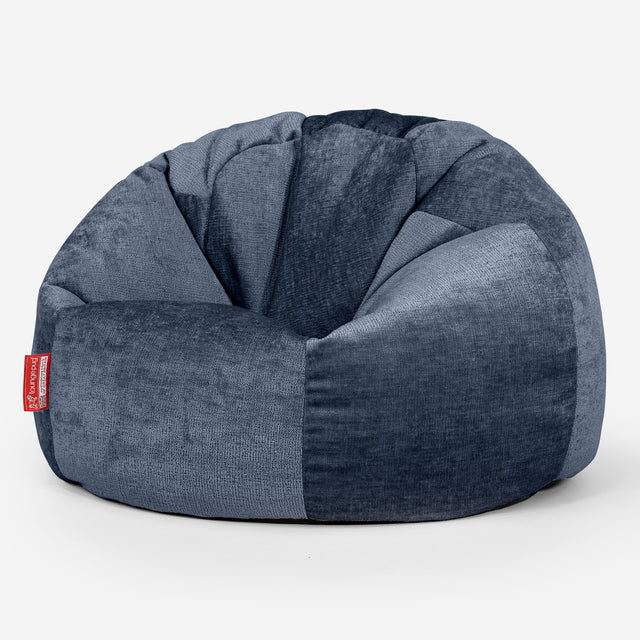 Poltrona Sacco 'Classico' - Ciniglia Navy 01