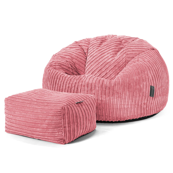 Lounge Pug Poltrona A Sacco Super Comoda Per Bambini 6-14 Anni Pompon Rosa Lpchmapppi 01 840x840 Lounge Pug Poltrona A Sacco Super Comoda Per Bambini 6-14 Anni Pompon Rosa Lpchmapppi 01 840x840